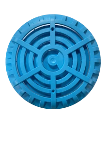 6" Main Drain with Anti Vortex - Medium Blue
