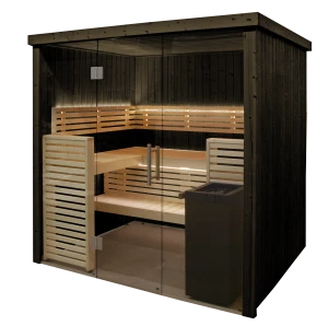 Fenix Sauna Cabin 2060 x 2033 x 2016