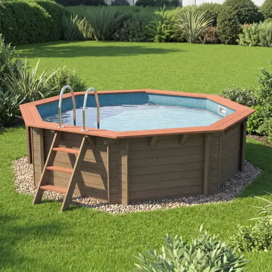Plastica Knightsbridge Wooden Pool Package with Argonaut/Endurance Filtration