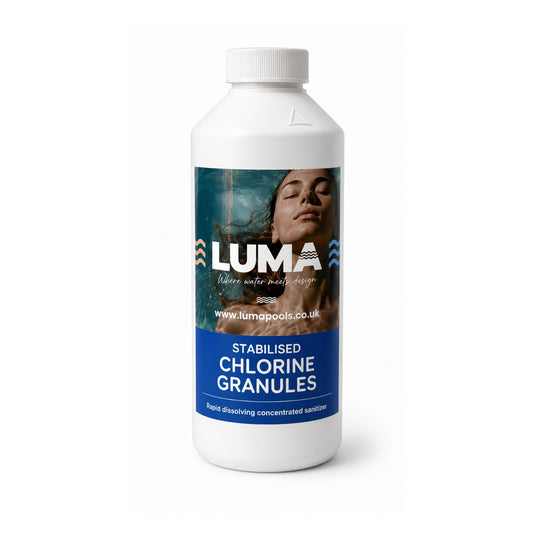 Luma Premium Stabilised Chlorine Granules 1kg | Swimming Pool Sanitiser