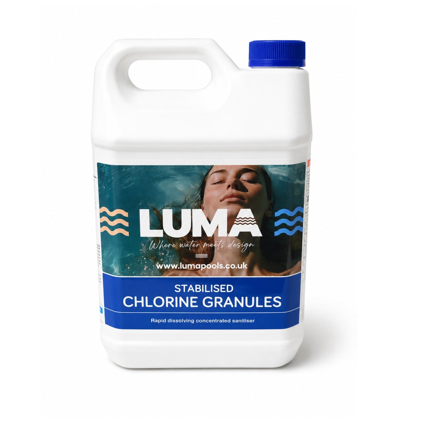 Luma Premium Stabilised Chlorine Granules 5kg | Swimming Pool Sanitiser