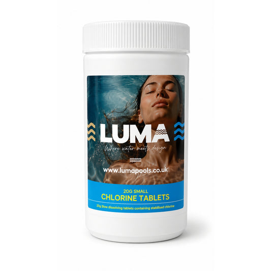 Luma Premium Chlorine Tablets 20g 2kg | Swimming Pool Sanitiser