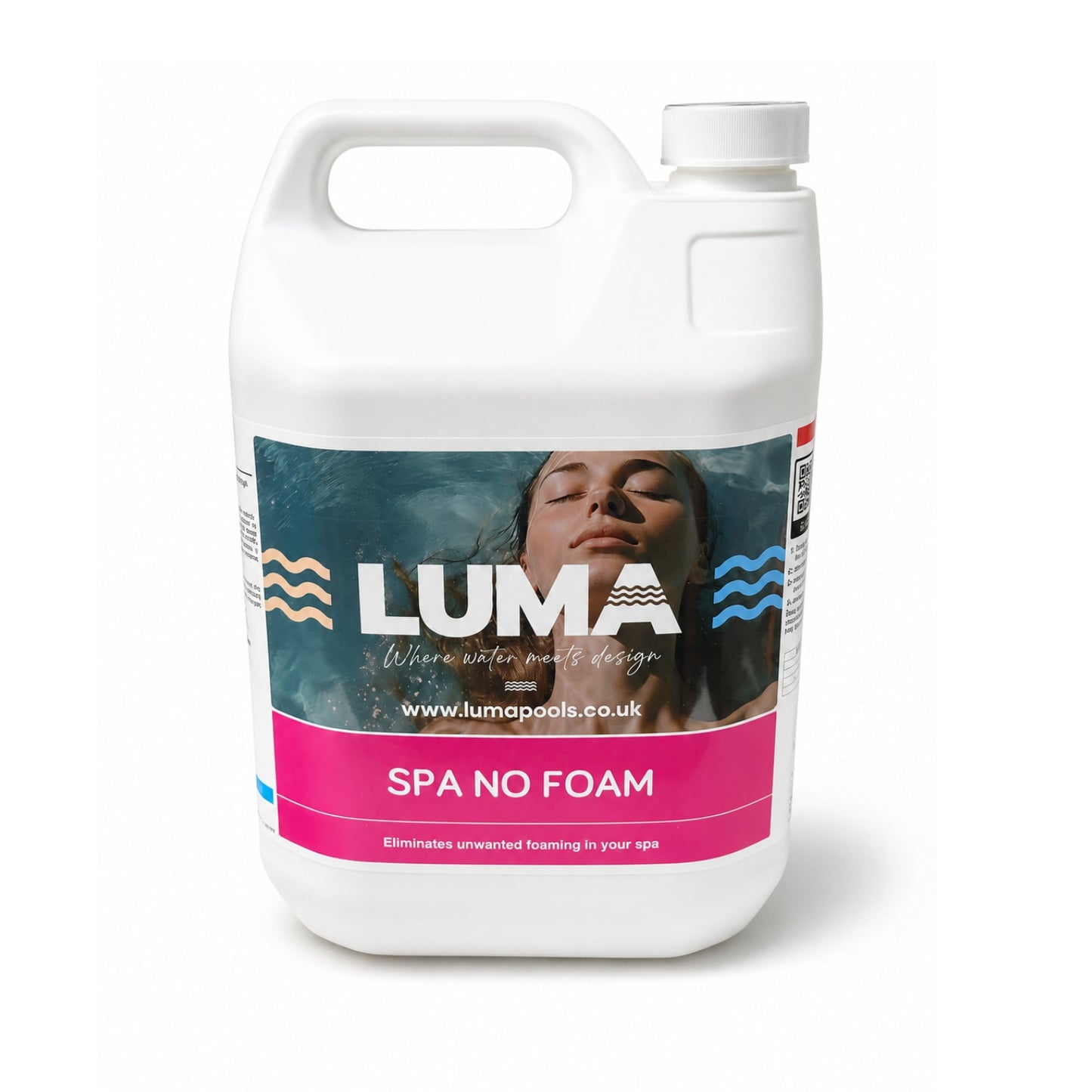 Luma Premium Spa No-Foam 1 Litre | Hot Tub & Spa Foam Control Treatment