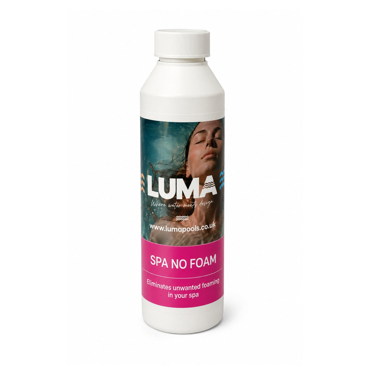 Luma Premium Spa No-Foam 500ml | Hot Tub & Spa Foam Control Treatment