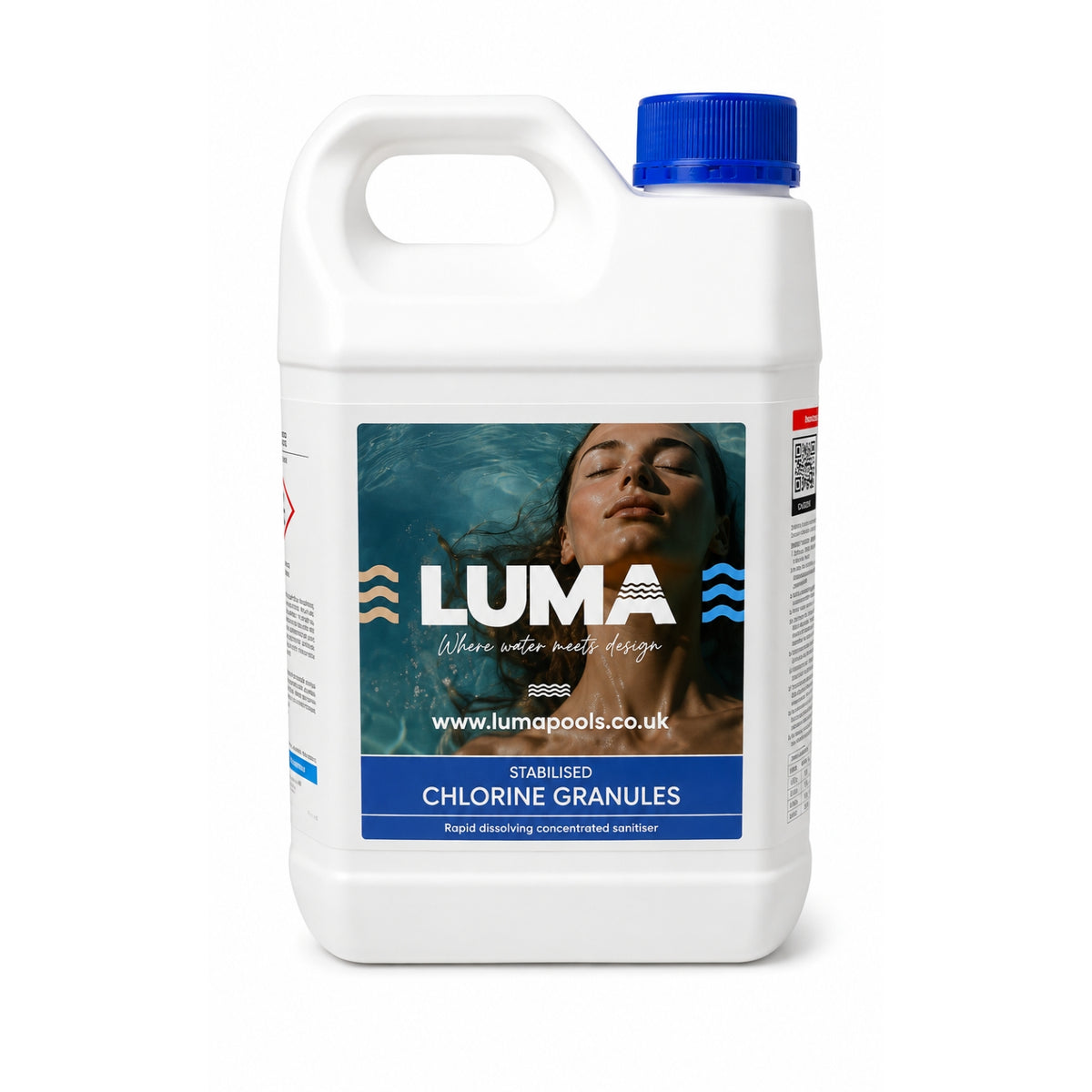 Luma Premium Stabilised Chlorine Granules 2kg | Swimming Pool Sanitiser