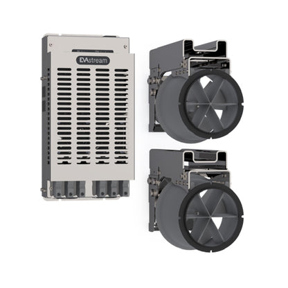 EVAstream Next 450 Recessed Counter Current 1.8kW Dual Turbines & Motor Control Unit
