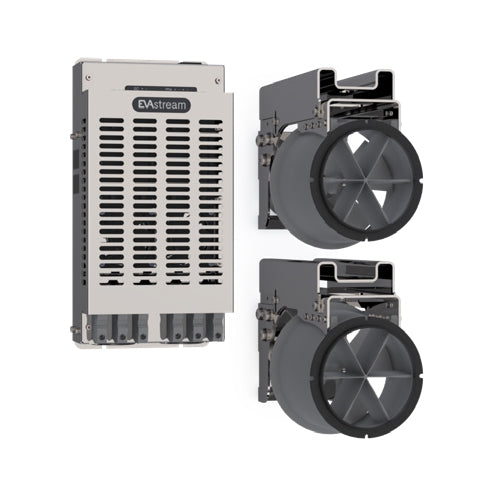EVAstream Next 450 Recessed Counter Current 1.8kW Dual Turbines & Motor Control Unit with Web App