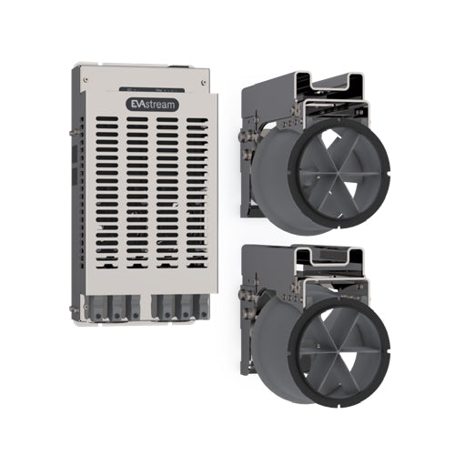 EVAstream Next 550 Recessed Counter Current 2.6kW Dual Turbines & Motor Control Unit with Web App