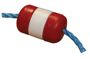 Self locking float red/white/red