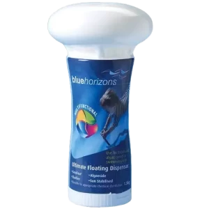 1.6kg Blue Horizon Floating Dispenser - to suit pools from 5,000 up to 20,000 gallons
