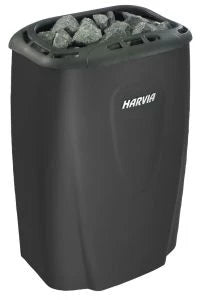 6kW heater (black) with digital controls - add stones 20kg