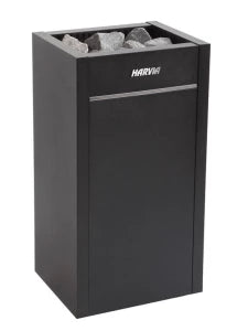 Harvia Virta 9.0 kW Black (No Controls)