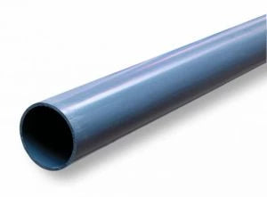 63mm Grey PVC pipe - 10 bar - 5m length