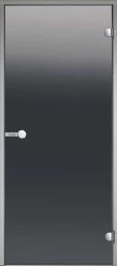 Harvia Glass Steam Room Door 1890mm x 690mm Smokey Grey Glass - Aluminium Frame