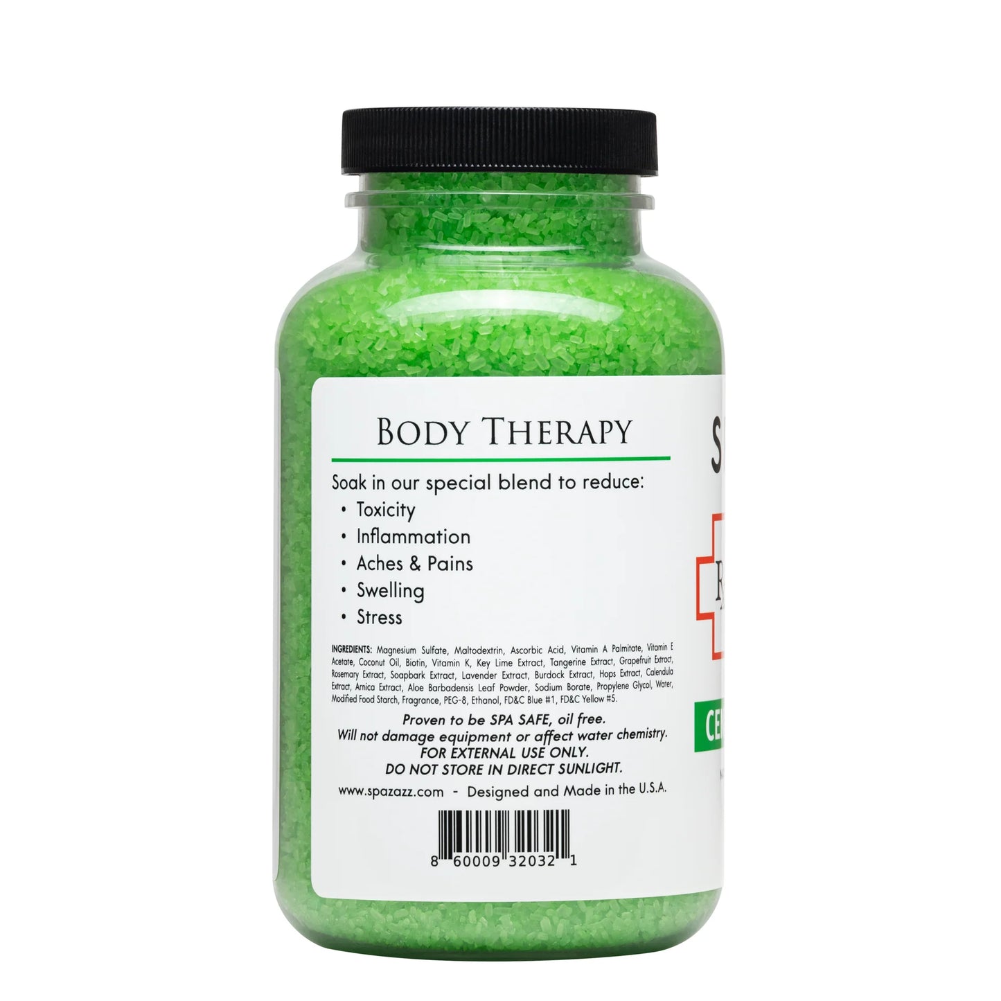 Spazazz RX Therapy 113g Spa Crystals - Body Therapy / Centered