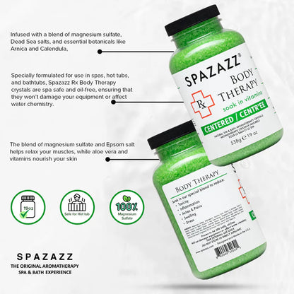 Spazazz RX Therapy 113g Spa Crystals - Body Therapy / Centered