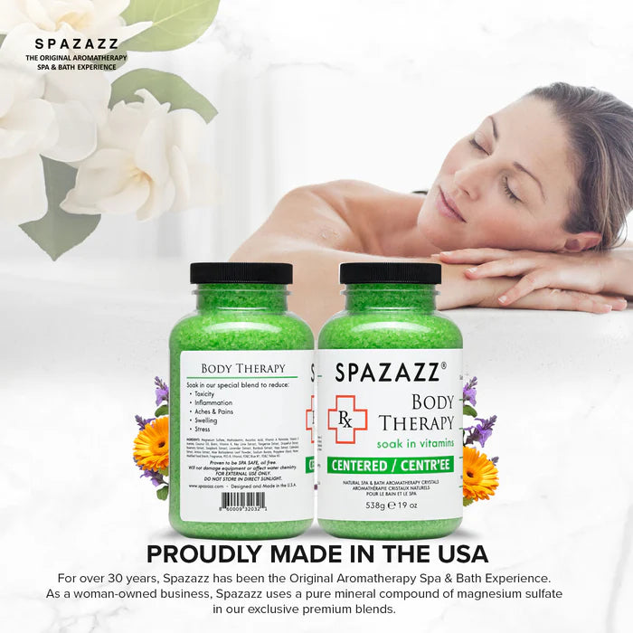 Spazazz RX Therapy 113g Spa Crystals - Body Therapy / Centered