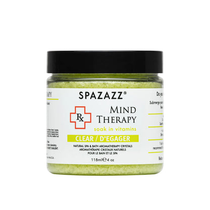 Spazazz RX Therapy 113g Spa Crystals - Mind Therapy / Clear