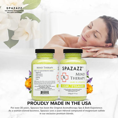 Spazazz RX Therapy 113g Spa Crystals - Mind Therapy / Clear