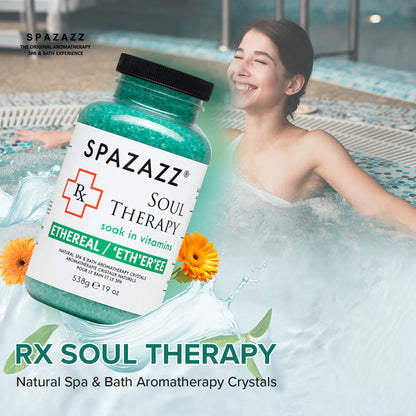 Spazazz RX Therapy 113g Spa Crystals - Soul Therapy / Ethereal