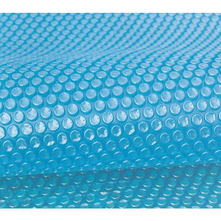 Swimmer Blue 400 Micron Standard Solar Cover - Roman End Shaping