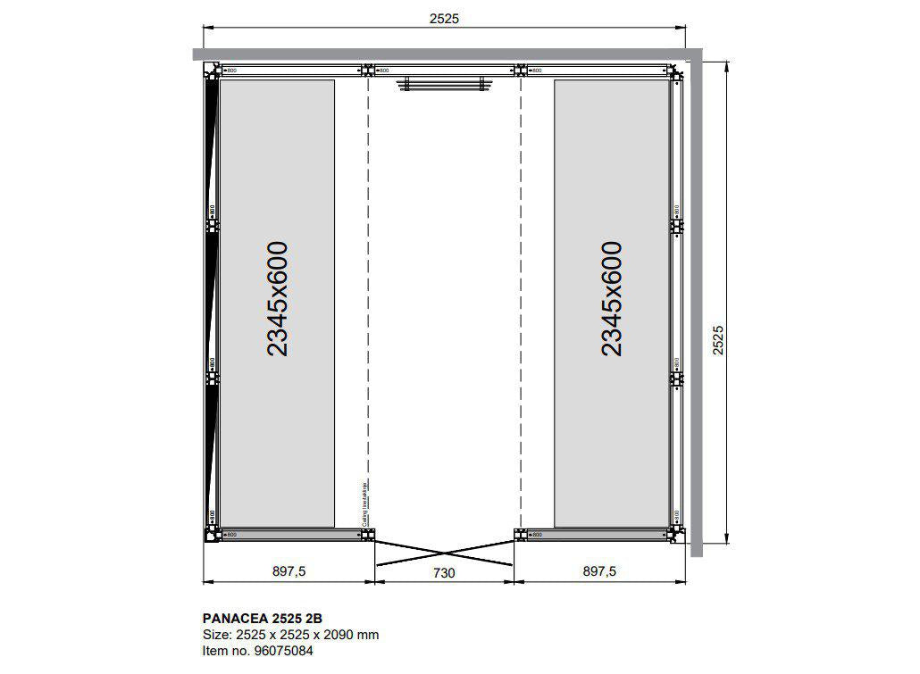 Tylo Panacea Steam Bath 2525 2B