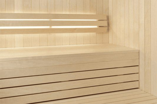 Tylo Sauna Bench 598 x 2287 Aspen