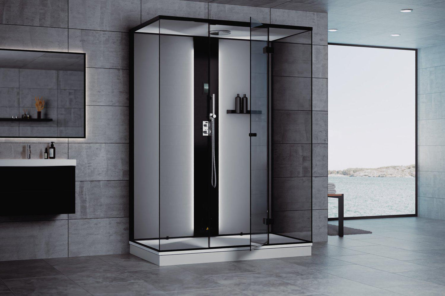 Tylo Vista Shower Tray 160 DCO White
