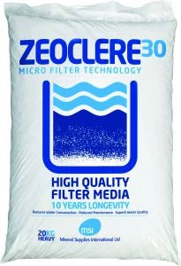 Zeoclere 30 filter media - per 20kg