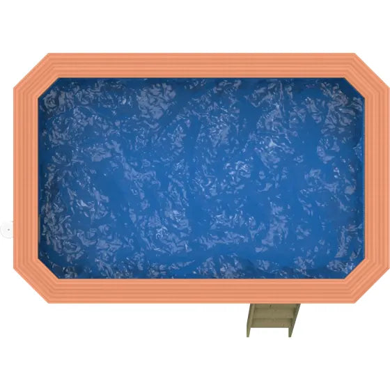 Plastica Wooden Exercise Pool Package with Argonaut/Endurance Filtration & Badu Jet Riva Counter Current