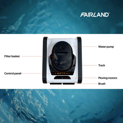 Inver X-Warrior Robotic Pool Cleaner M80 with AI-Wireless Technology