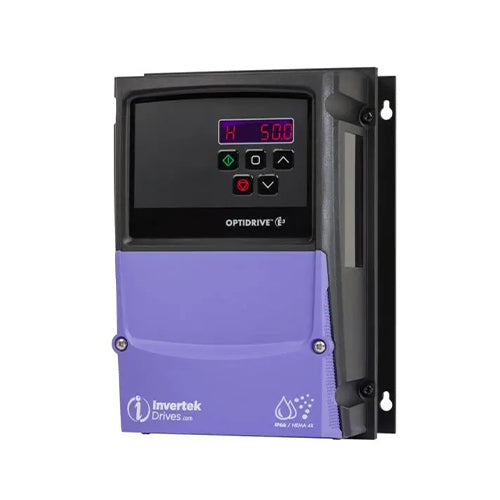Optidrive E3 AC Variable Speed Drive IP66 0.37kW Non-Switched 1 Phase Input/ 3 Phase Output 200-240V