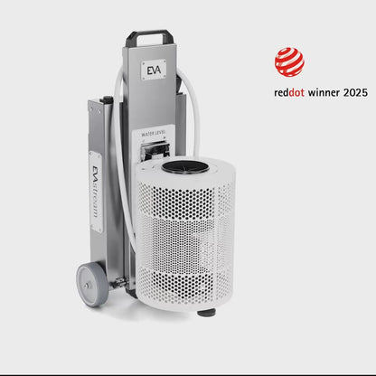 EVAStream Move Plug & Play Counter Current with portable turbine, White, 225 m3/h