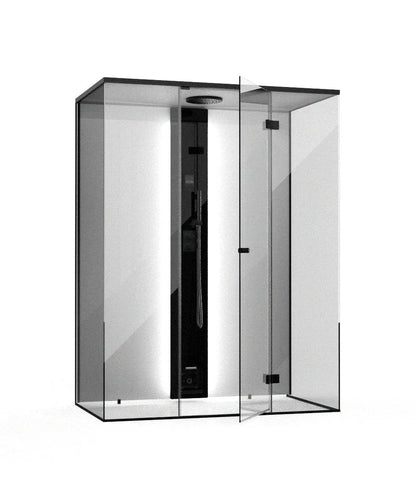 Tylo Vista 130 Left CO Steam Shower Corner Fit Enclosure