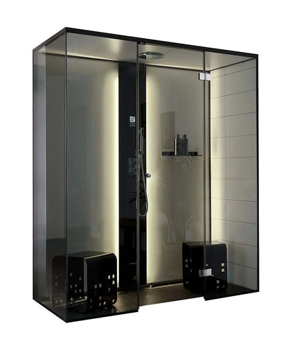 Tylo Vista 130 Left CO Steam Shower Corner Fit Enclosure